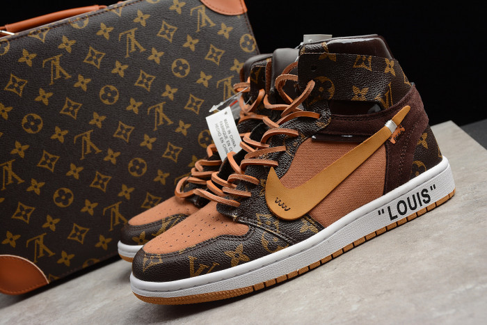 air jordan 1 x off-L**is aj1 ow aq0818-158